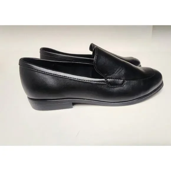 Solanz Sole Comfort Flat Loafer Shoes Color Black Size 8.5W - Picture 4 of 10